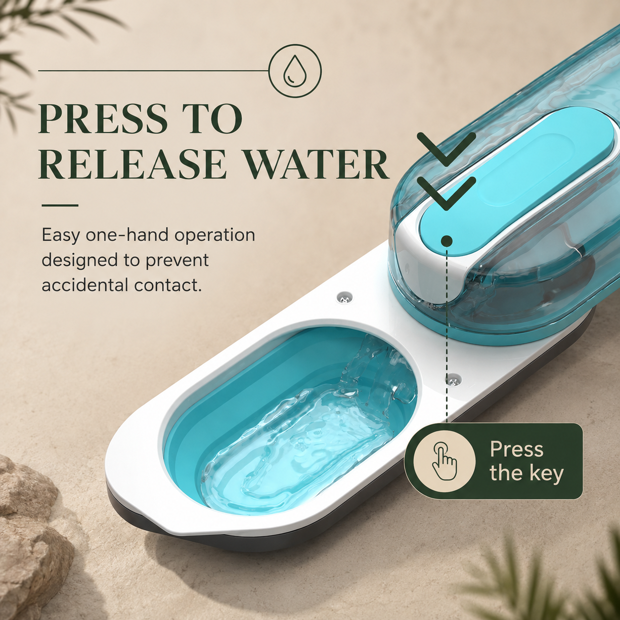 HydroPup™ Portable Dog Water Bottle | Leak Proof Travel Bottle & Bowl in One
