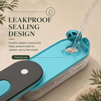 HydroPup™ Portable Dog Water Bottle | Leak Proof Travel Bottle & Bowl in One