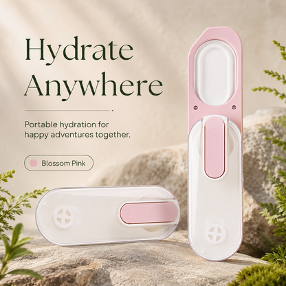 HydroPup™ Portable Dog Water Bottle | Leak Proof Travel Bottle & Bowl in One